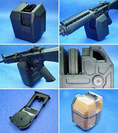 airsoft m4 electric box magazine|best airsoft m4 drum mag.